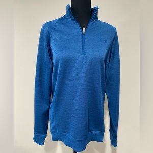 Under Armour blue quarter zip